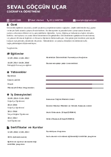 cv indir